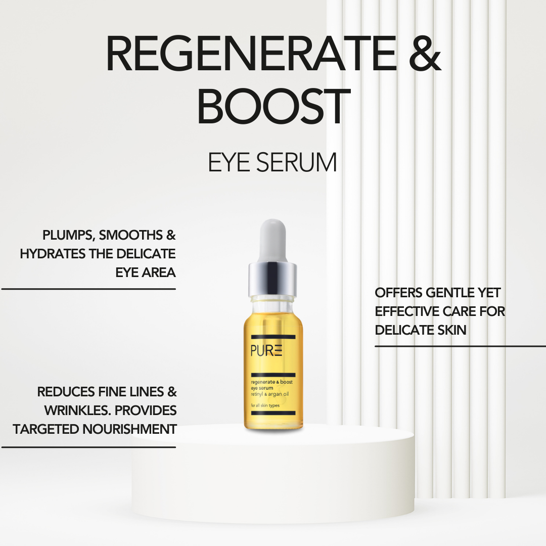 PURE Regenerate & Boost Eye Serum (15ml) | PURE Spa Skincare