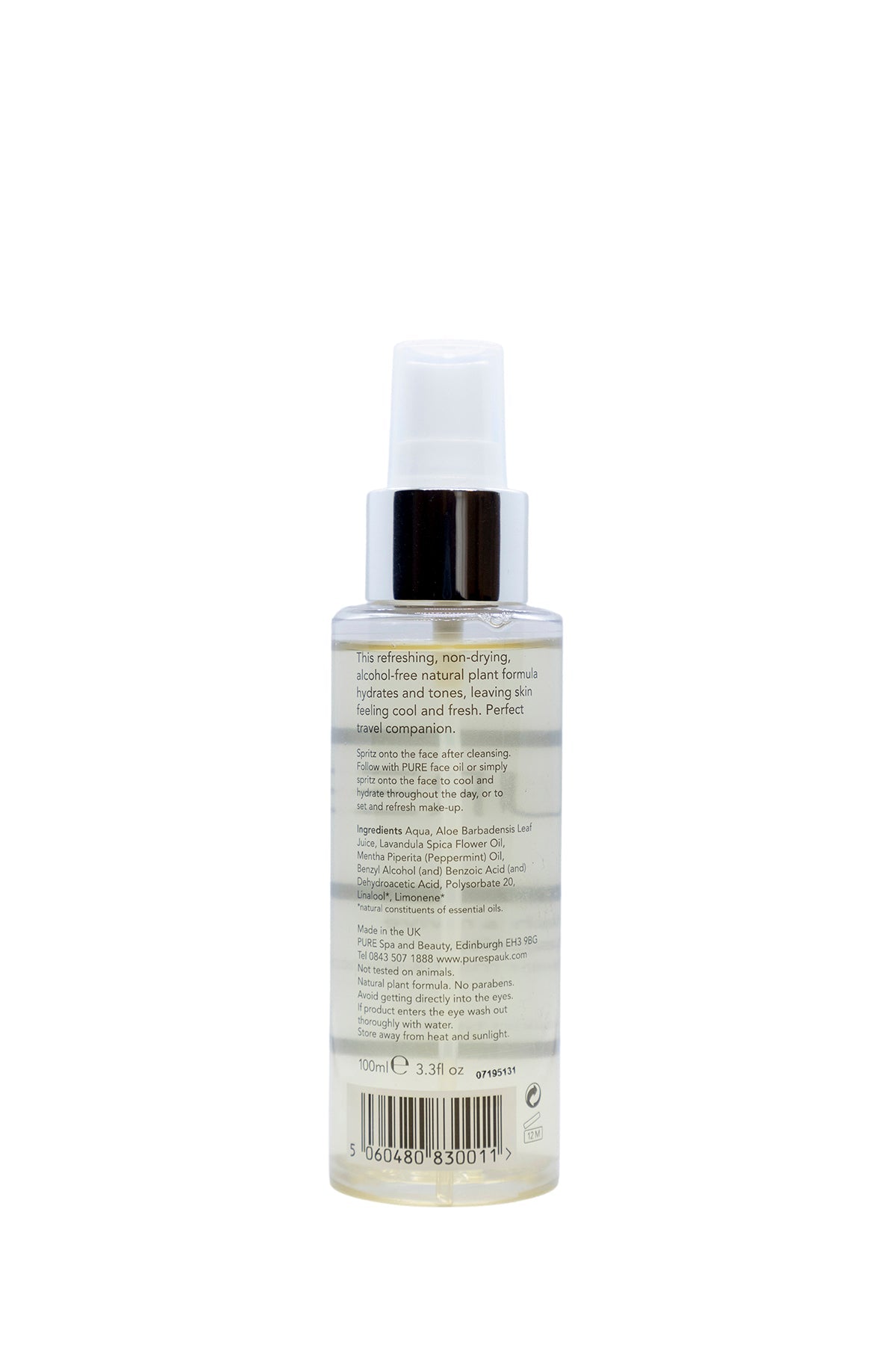 PURE Refresh & Revive Face Spritz (100ml) | PURE Spa Skincare