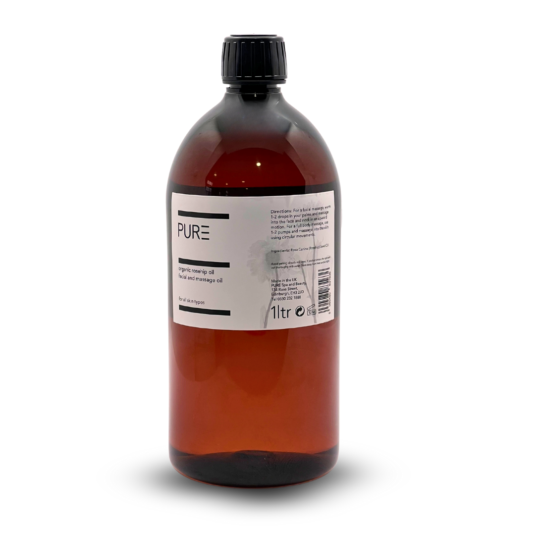 PURE Organic Rosehip Oil 1 litre refill