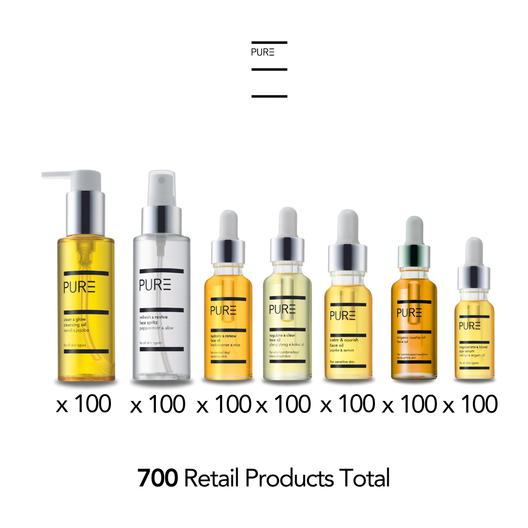 Face Retail Starter Pack (Small) | PURE Spa & Beauty
